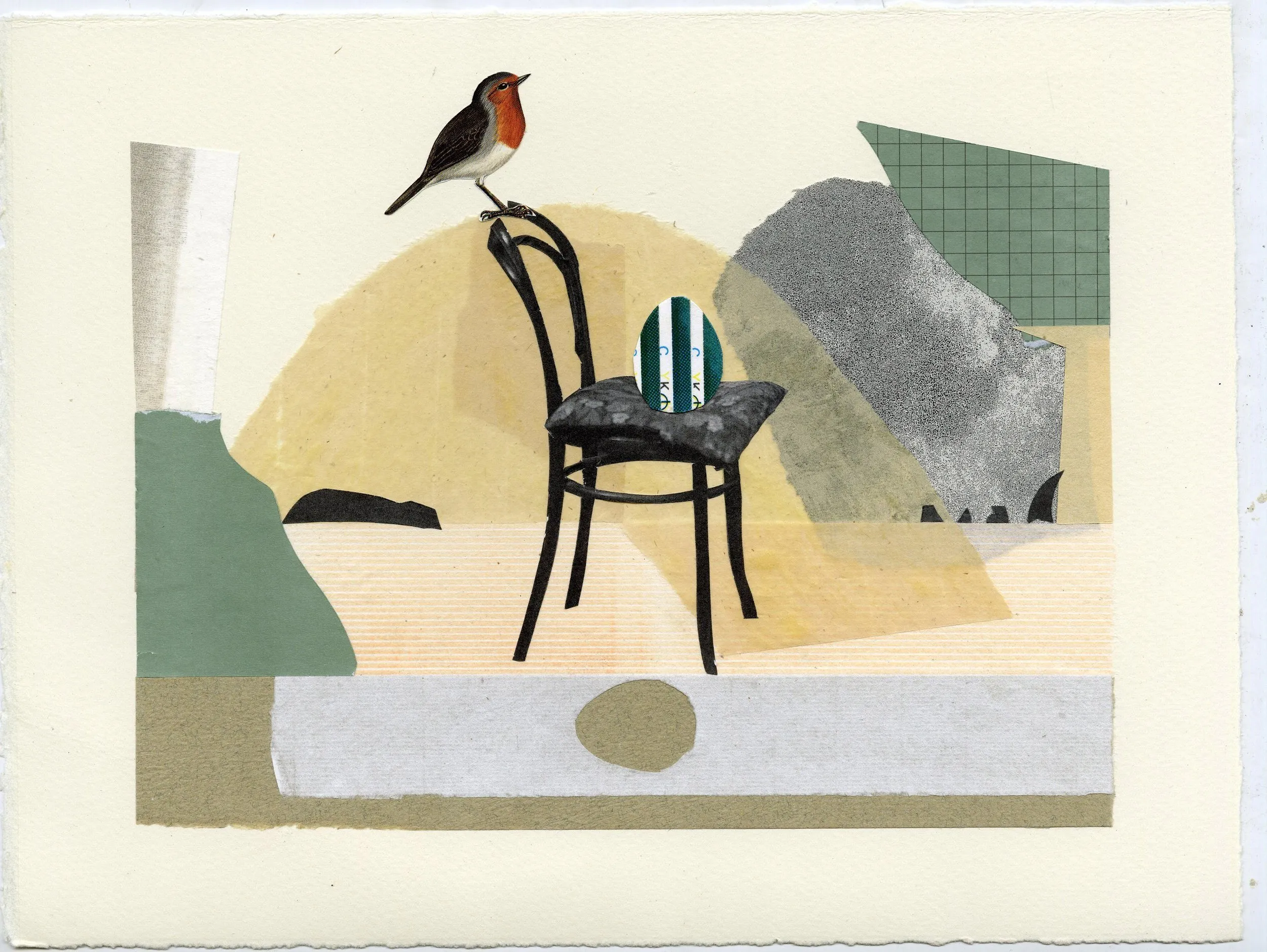 Hand cut analogue collage by Sharon Lee (1)