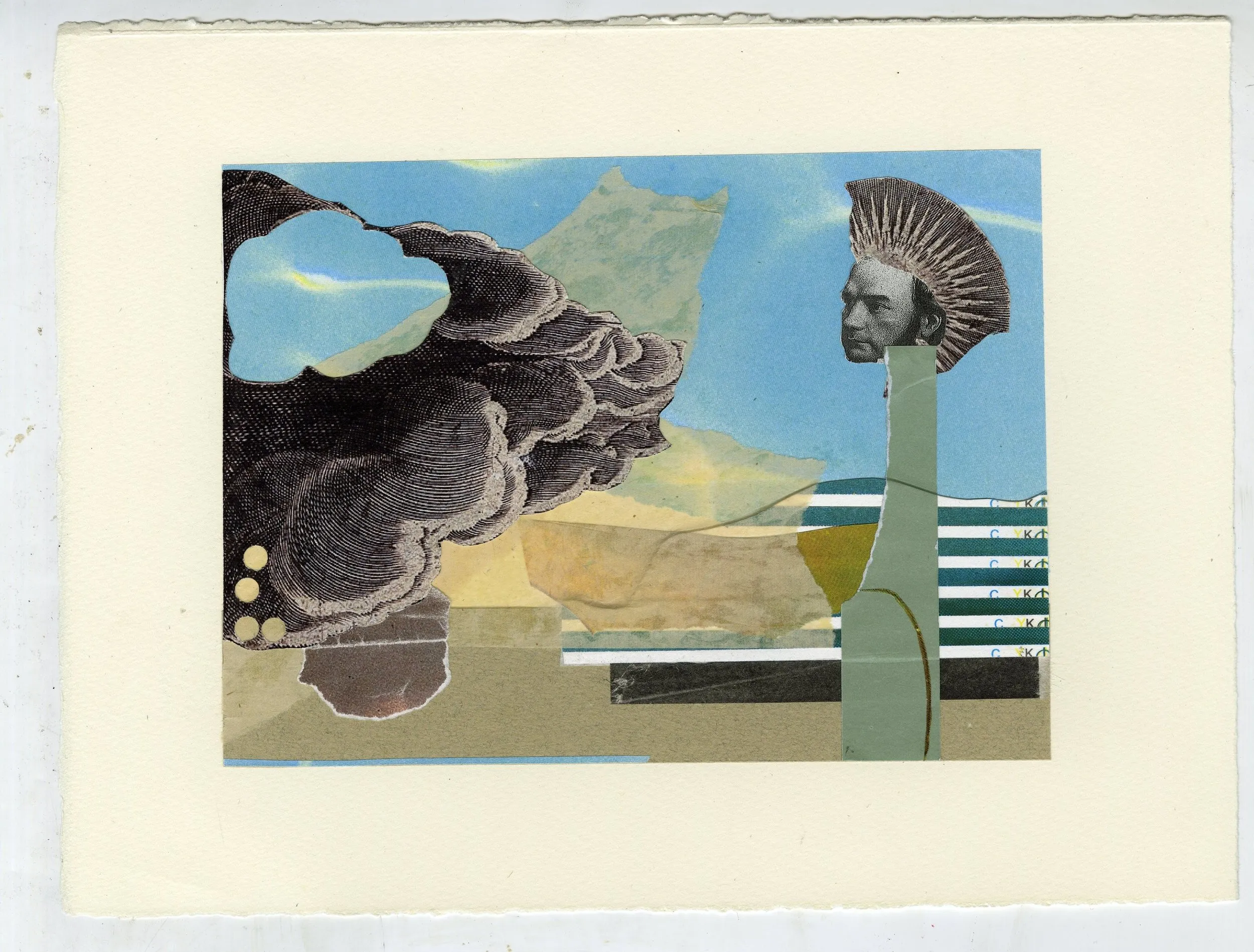 Hand cut analogue collage by Sharon Lee (2)