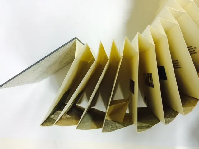 Envelope Book — Artist book, lithograph and letterpress on found envelopes — view 5