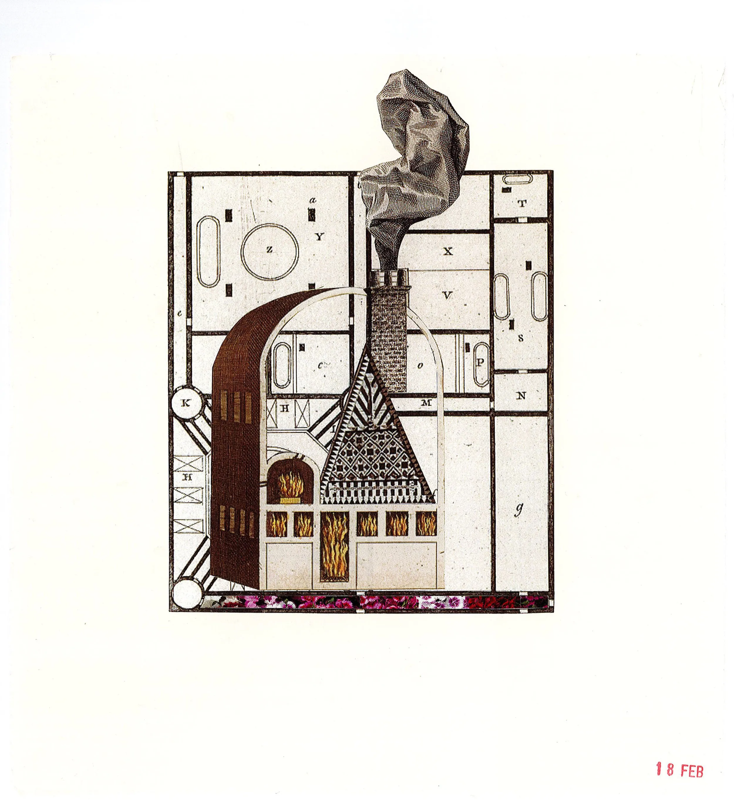 Hand cut analogue collage by Sharon Lee (43)