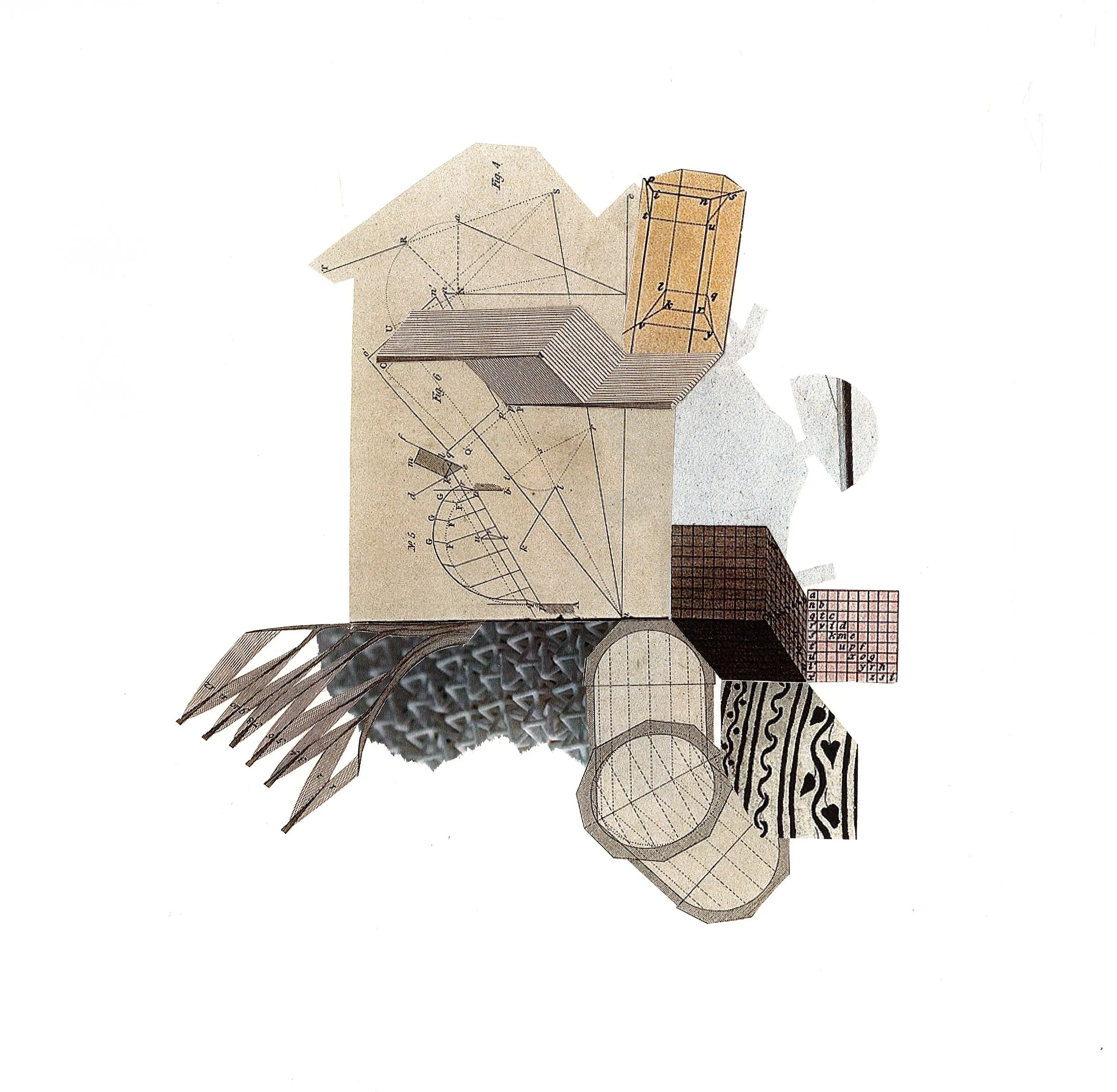 Hand cut analogue collage by Sharon Lee (37)