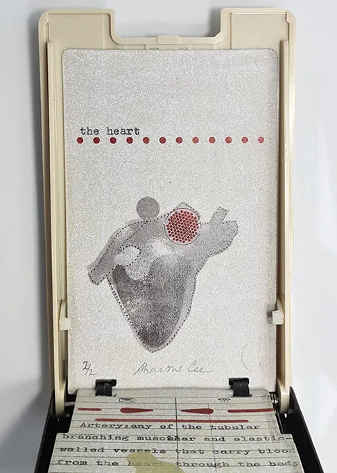 Heart Box Set — Artist book box set, lithograph and book arts — view 3