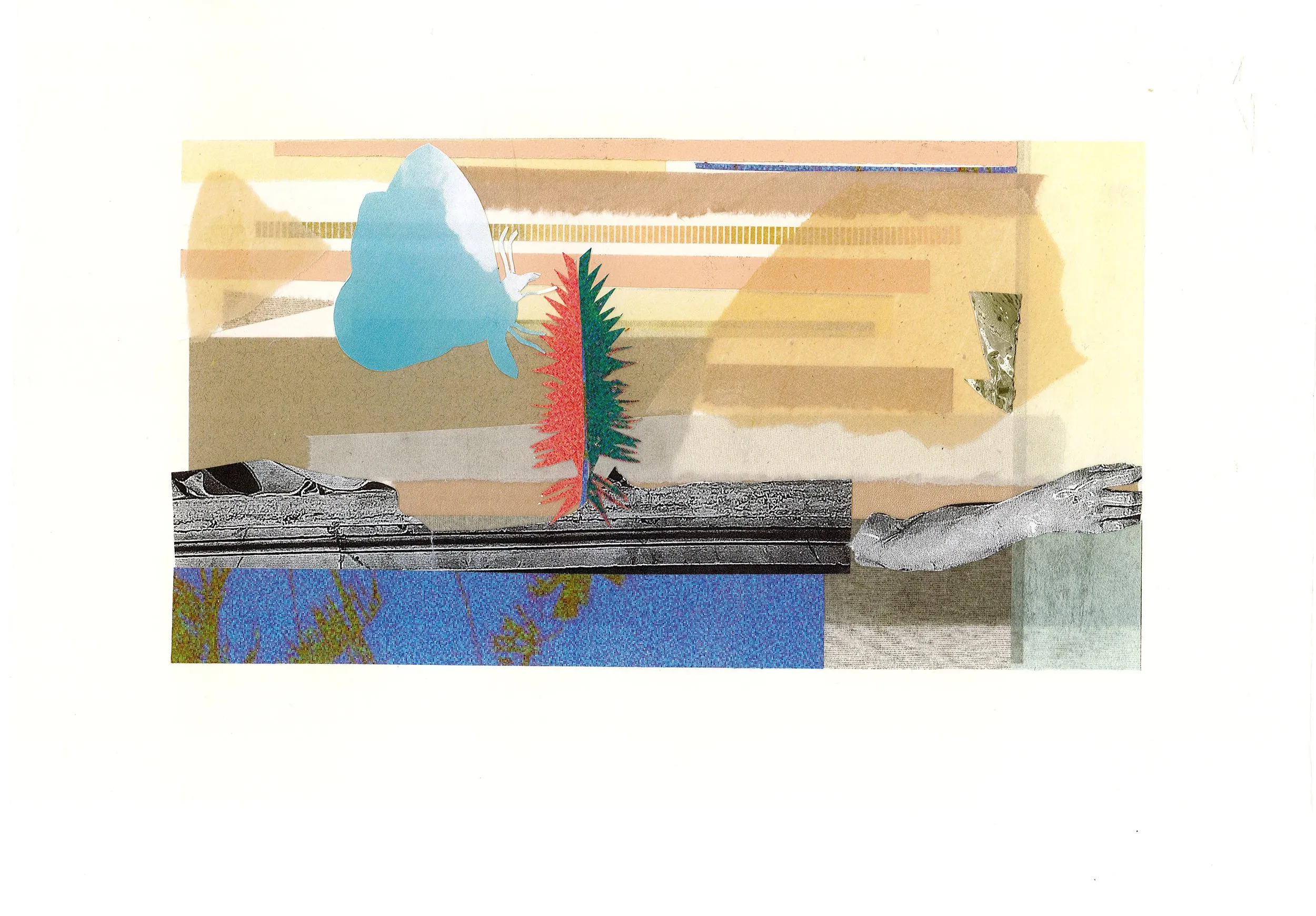 Hand cut analogue collage by Sharon Lee (6)