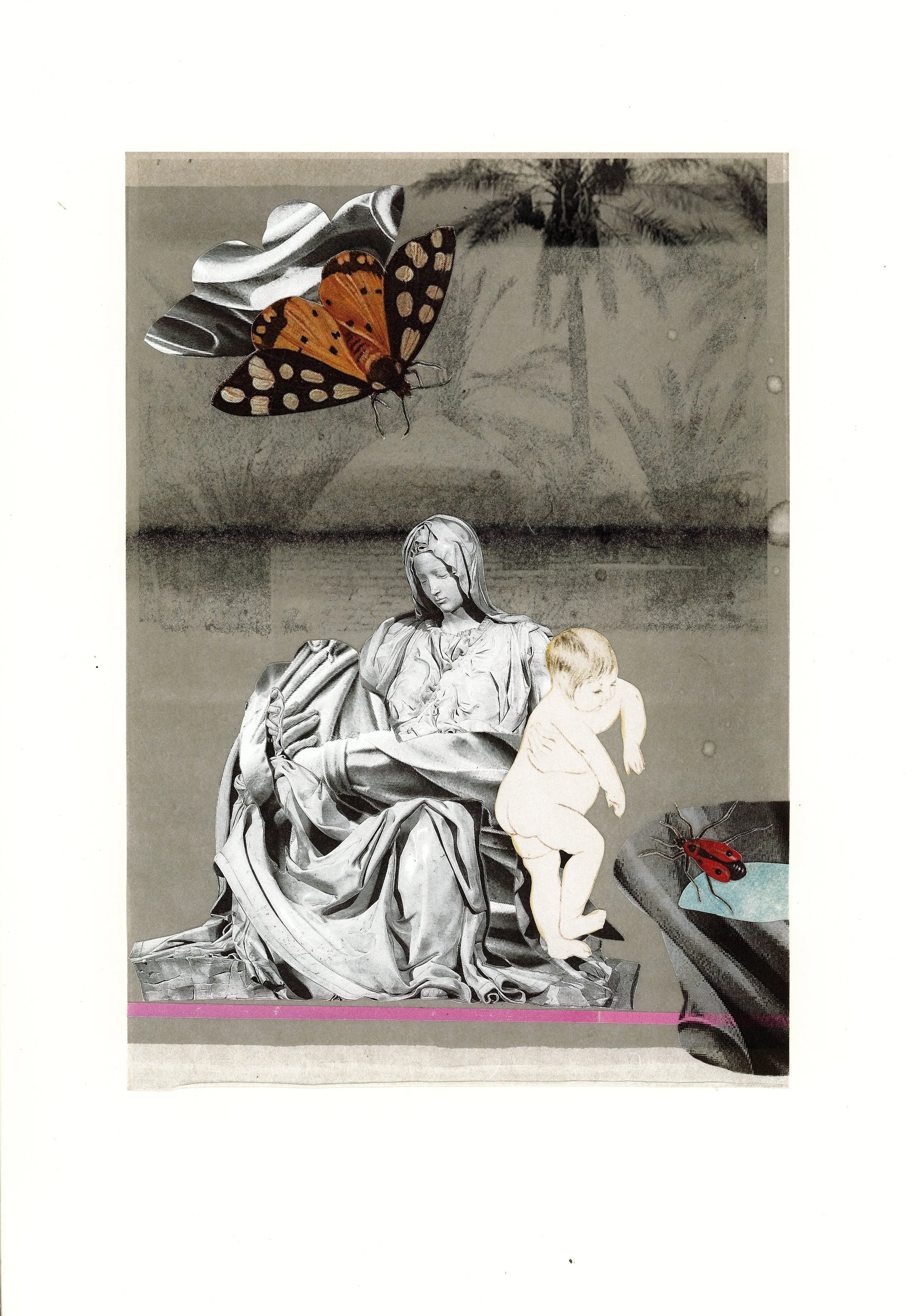 Hand cut analogue collage by Sharon Lee (30)